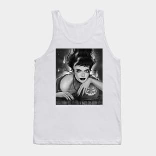 Bad witch b&w Tank Top